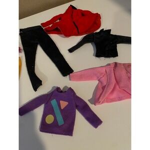 Vintage Doll Clothes Lot‎ Jackets Pants Retro Style 80s 90s